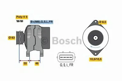 Генератор BOSCH купить