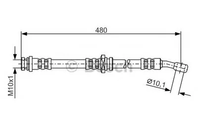 Тормозной шланг BOSCH купить