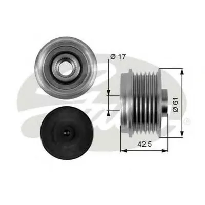 Механизм свободного хода генератора DriveAlign® GATES купить