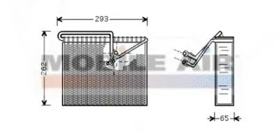 Испаритель, кондиционер VAN WEZEL купить