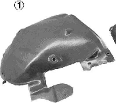 Обшивка, колесная ниша VAN WEZEL купить