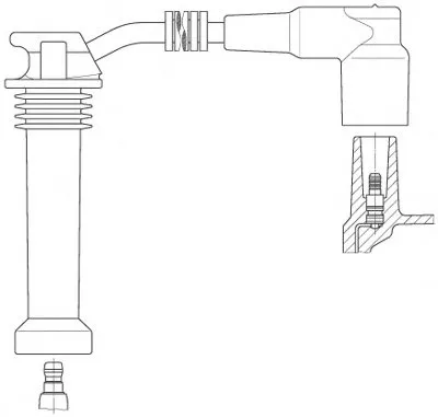 Провод зажигания BREMI купить