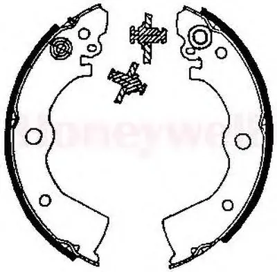 Комплект тормозных колодок JURID купить