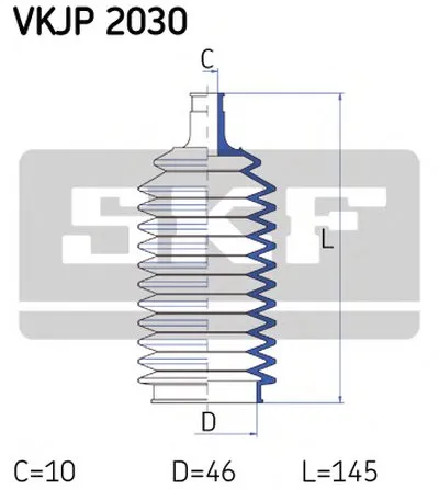 Комплект пылника, рулевое управление SKF купить