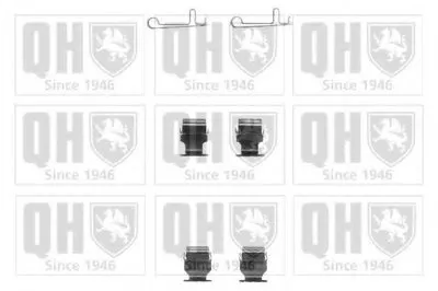 Комплектующие, колодки дискового тормоза QUINTON HAZELL купить