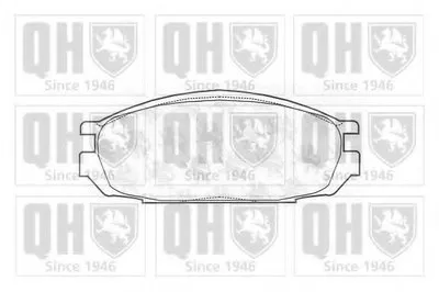 Комплект тормозных колодок, дисковый тормоз QUINTON HAZELL купить