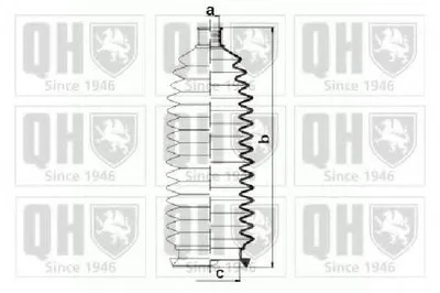 Комплект пылника, рулевое управление QUINTON HAZELL купить