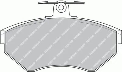 Комплект тормозных колодок, дисковый тормоз PREMIER FERODO купить