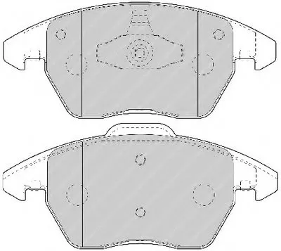 Комплект тормозных колодок, дисковый тормоз PREMIER FERODO купить