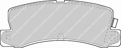 Комплект тормозных колодок, дисковый тормоз PREMIER FERODO купить