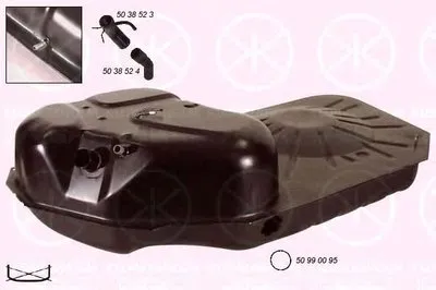 Топливный бак KLOKKERHOLM купить