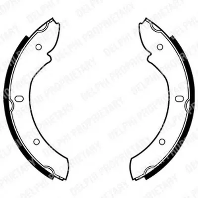 Комплект тормозных колодок DELPHI купить