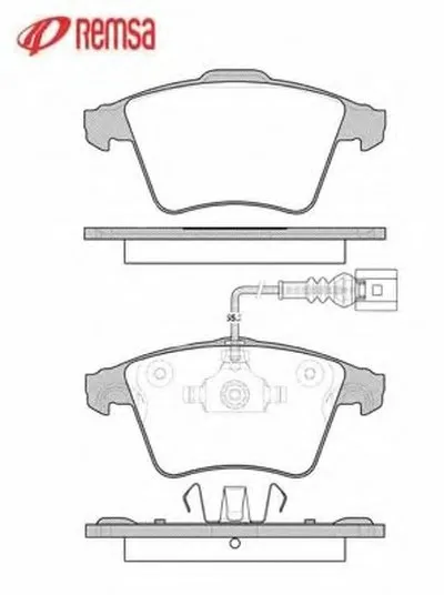 Комплект тормозных колодок, дисковый тормоз METZGER купить