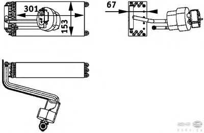 Испаритель, кондиционер BEHR HELLA SERVICE купить