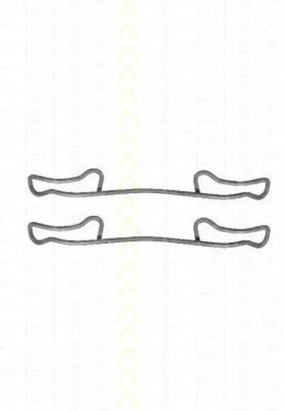 Комплектующие, колодки дискового тормоза TRISCAN купить