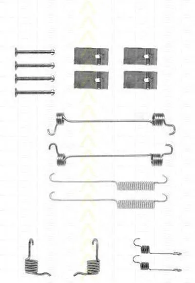 Комплектующие, тормозная колодка TRISCAN купить