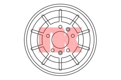 Тормозной барабан NK купить