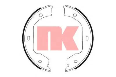Комплект тормозных колодок; Комплект тормозных колодок, стояночная тормозная система NK купить