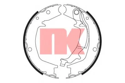 Комплект тормозных колодок, стояночная тормозная система NK купить