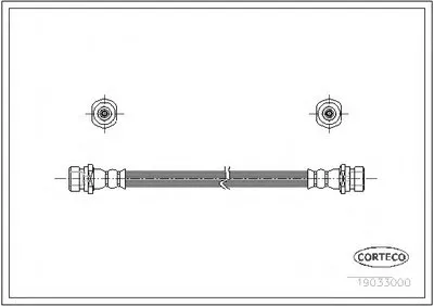 Тормозной шланг CORTECO купить