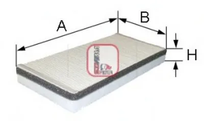 Фильтр, воздух во внутренном пространстве SOFIMA купить