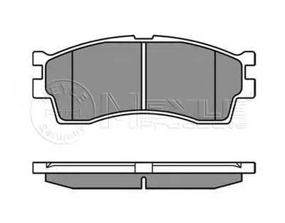 Комплект тормозных колодок, дисковый тормоз MEYLE купить