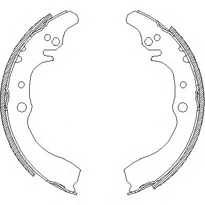 Комплект тормозных колодок REMSA купить