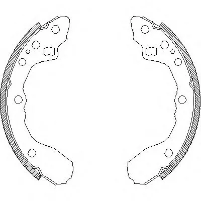 Комплект тормозных колодок REMSA купить
