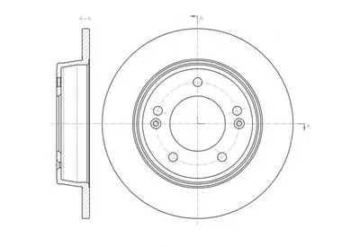 Тормозной диск REMSA купить