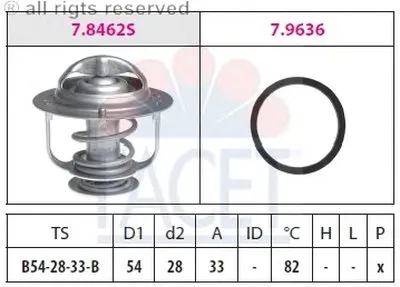 Термостат, охлаждающая жидкость FACET купить