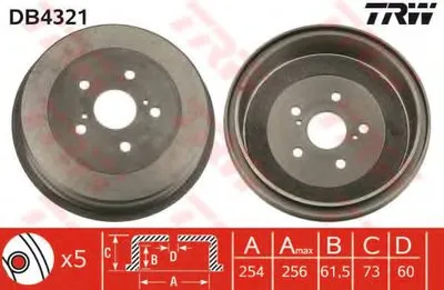 Тормозной барабан TRW купить