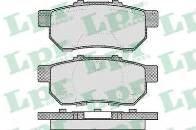 Комплект тормозных колодок, дисковый тормоз LPR купить