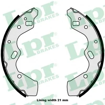 Комплект тормозных колодок LPR купить