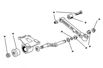 Комлектующее руля, подвеска колеса OCAP купить