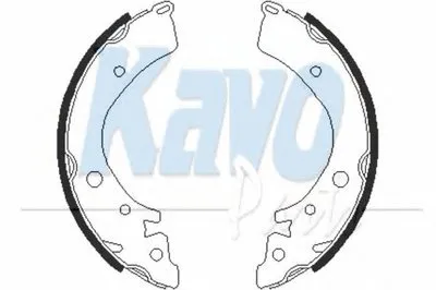 Комплект тормозных колодок MK KASHIYAMA KAVO PARTS купить