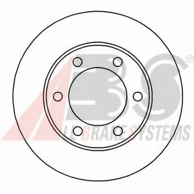 Тормозной диск A.B.S. купить