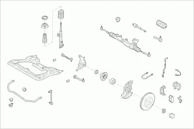 Рулевое управление; Подвеска колеса ZF Parts купить