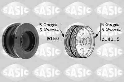 Ременный шкив, коленчатый вал SASIC купить