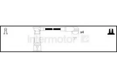Комплект проводов зажигания Intermotor STANDARD купить