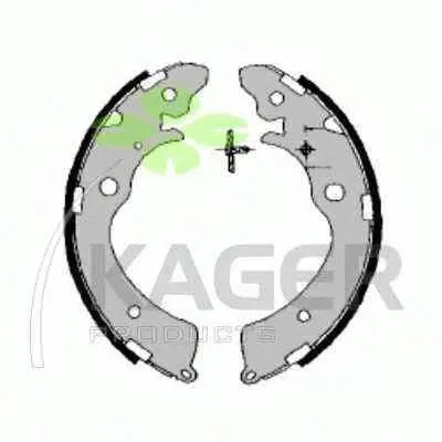 Комплект тормозных колодок KAGER купить