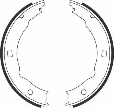 Комплект тормозных колодок, стояночная тормозная система GIRLING купить