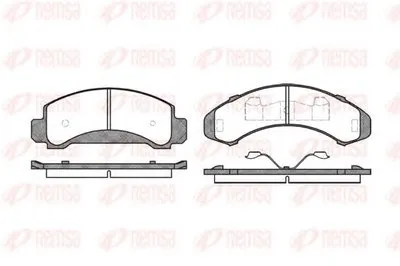 Комплект тормозных колодок, дисковый тормоз KAWE купить
