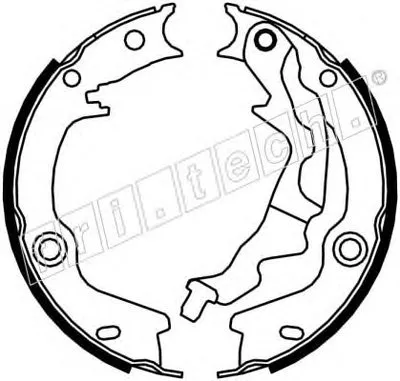 Комплект тормозных колодок, стояночная тормозная система fri.tech. купить