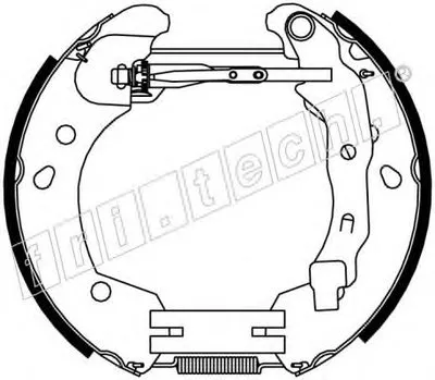 Комплект тормозных колодок FAST KIT fri.tech. купить