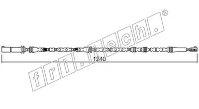 Сигнализатор, износ тормозных колодок fri.tech. купить