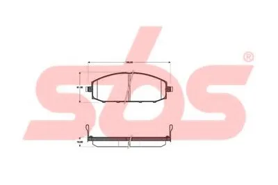Комплект тормозных колодок, дисковый тормоз sbs купить