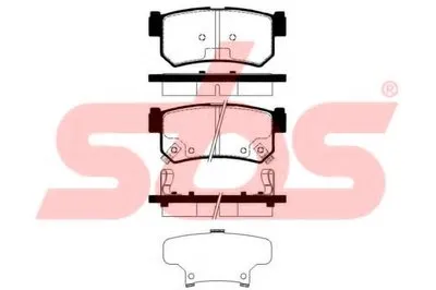Комплект тормозных колодок, дисковый тормоз sbs купить