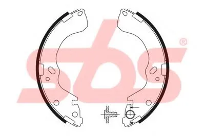 Комплект тормозных колодок sbs купить