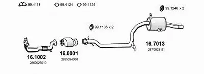Система выпуска ОГ ASSO купить