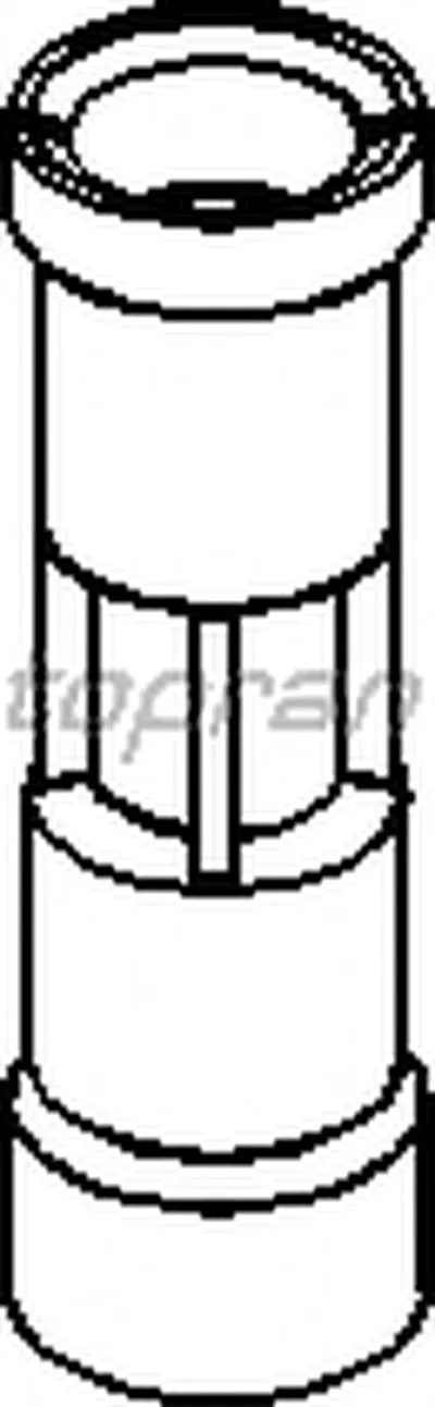 Воронка, указатель уровня масла TOPRAN купить